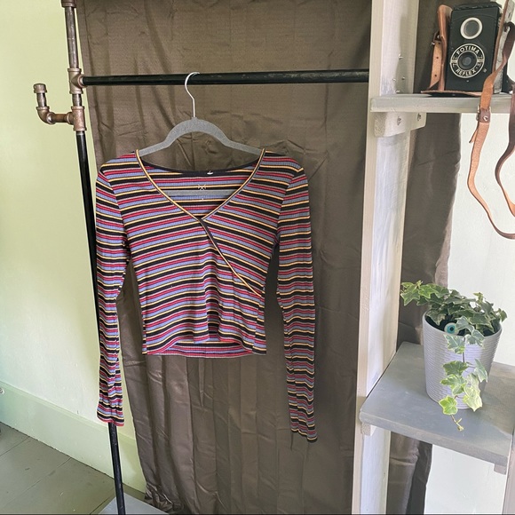Striped PacSun Basics Longsleeve. - Picture 1 of 4